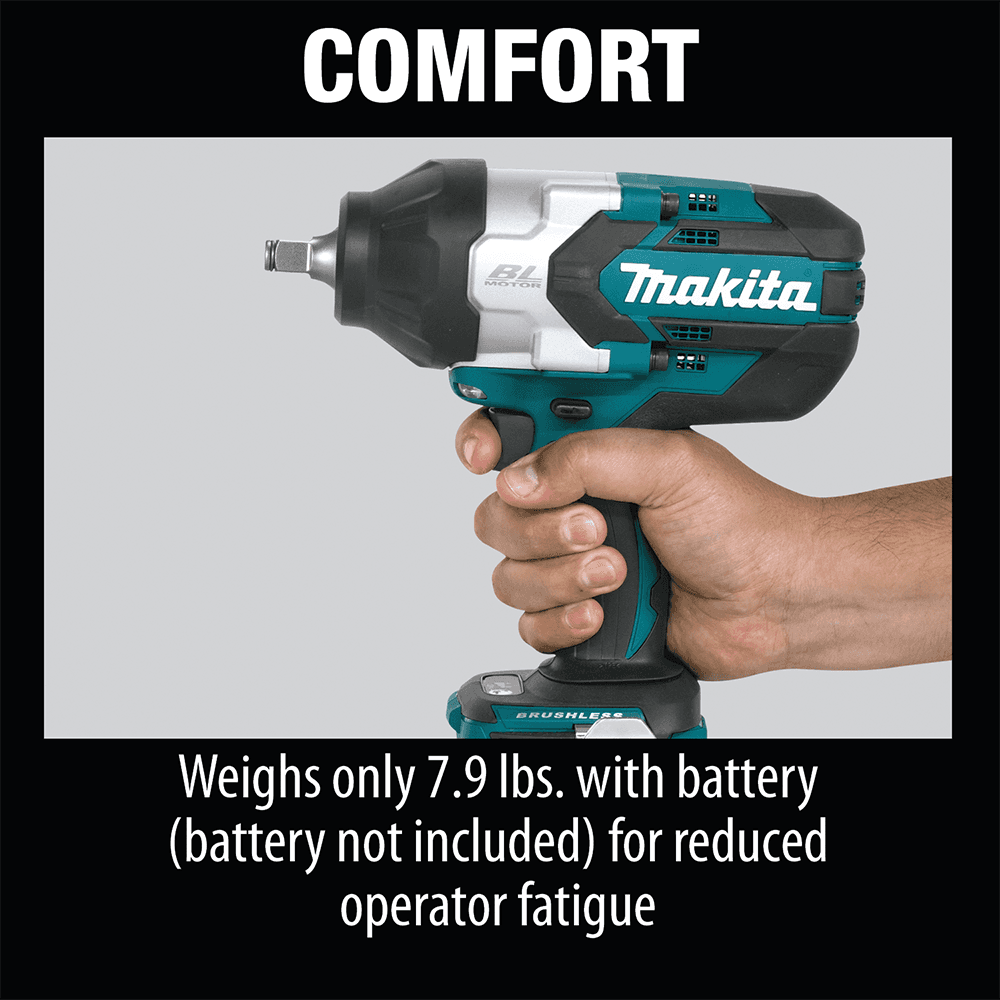 18V LXT Lithium-Ion Brushless Cordless High-Torque 1/2" Square Drive Impact Wrench Tool Only Alt 2 - Image