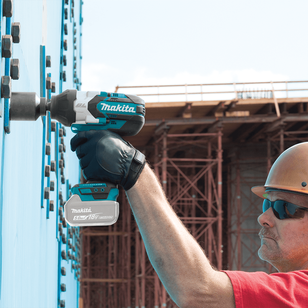 18V LXT Lithium-Ion Brushless Cordless High-Torque 1/2" Square Drive Impact Wrench Tool Only Alt 9 - Image