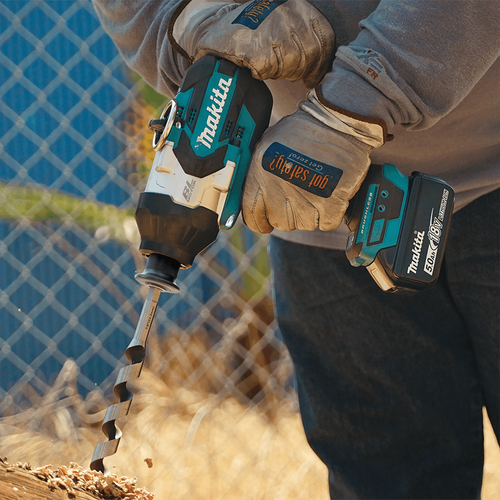 18V LXT Lithium-Ion Brushless Cordless High-Torque 7/16" Hex Impact Wrench Kit (5.0 Ah) Alt 6 - Image