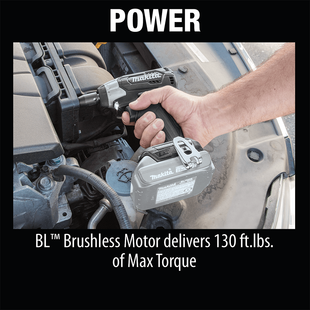 18V LXT Lithium-Ion Sub-Compact Brushless Cordless 3/8" Square Drive Impact Wrench Tool Only Alt 4 - Image