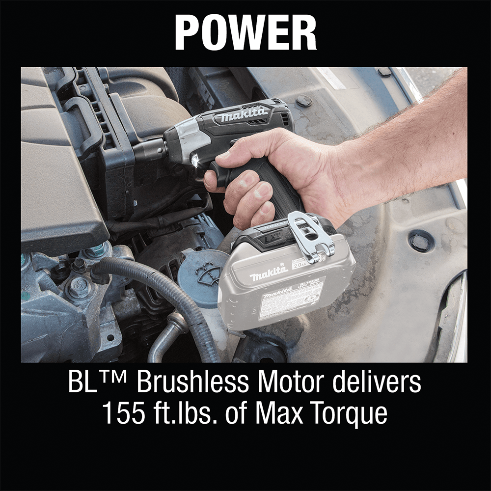 18V LXT Lithium-Ion Sub-Compact Brushless Cordless 1/2" Square Drive Impact Wrench Tool Only Alt 3 - Image