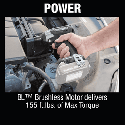 18V LXT Lithium-Ion Sub-Compact Brushless Cordless 1/2" Square Drive Impact Wrench Tool Only Alt 3 - Image