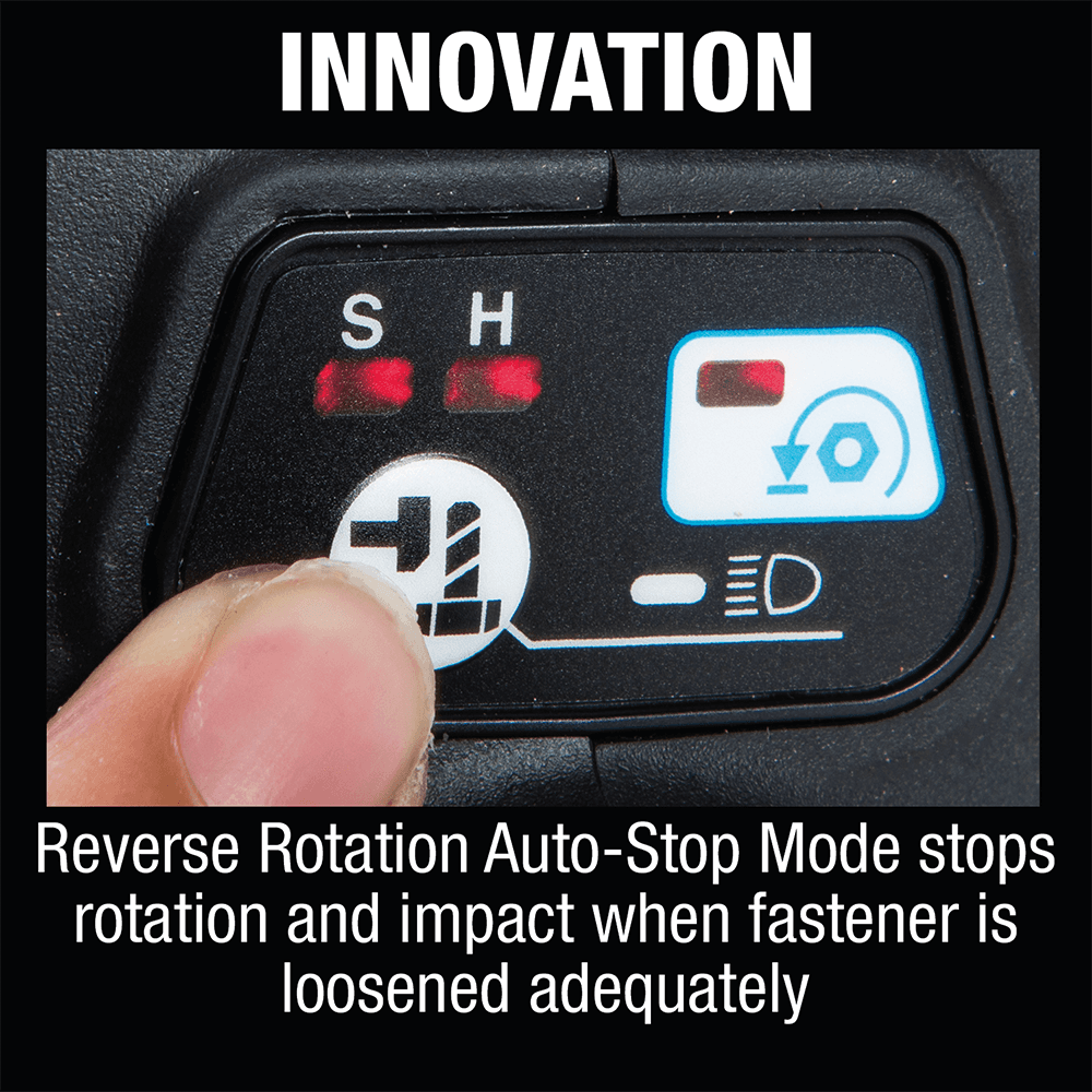 18V LXT Lithium-Ion Sub-Compact Brushless Cordless 1/2" Square Drive Impact Wrench Tool Only Alt 4 - Image