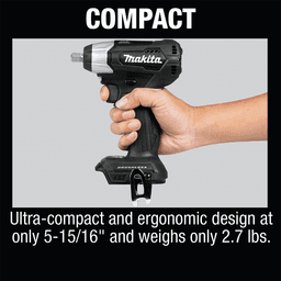 18V LXT Lithium-Ion Sub-Compact Brushless Cordless 1/2" Square Drive Impact Wrench Tool Only Alt 5 - Image