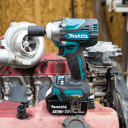 18V LXT Lithium-Ion Brushless Cordless 4-Speed 1/2" Square Drive Impact Wrench Kit with Friction Ring Anvil (5.0 Ah) Alt 9 - Image