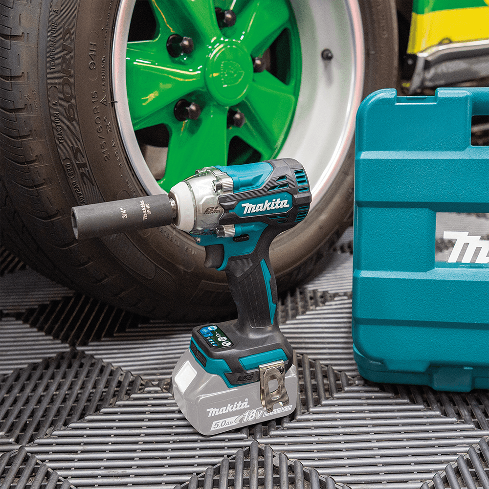 18V LXT Lithium-Ion Brushless Cordless 4-Speed 1/2" Square Drive Impact Wrench Tool Only with Friction Ring Anvil Alt 9 - Image
