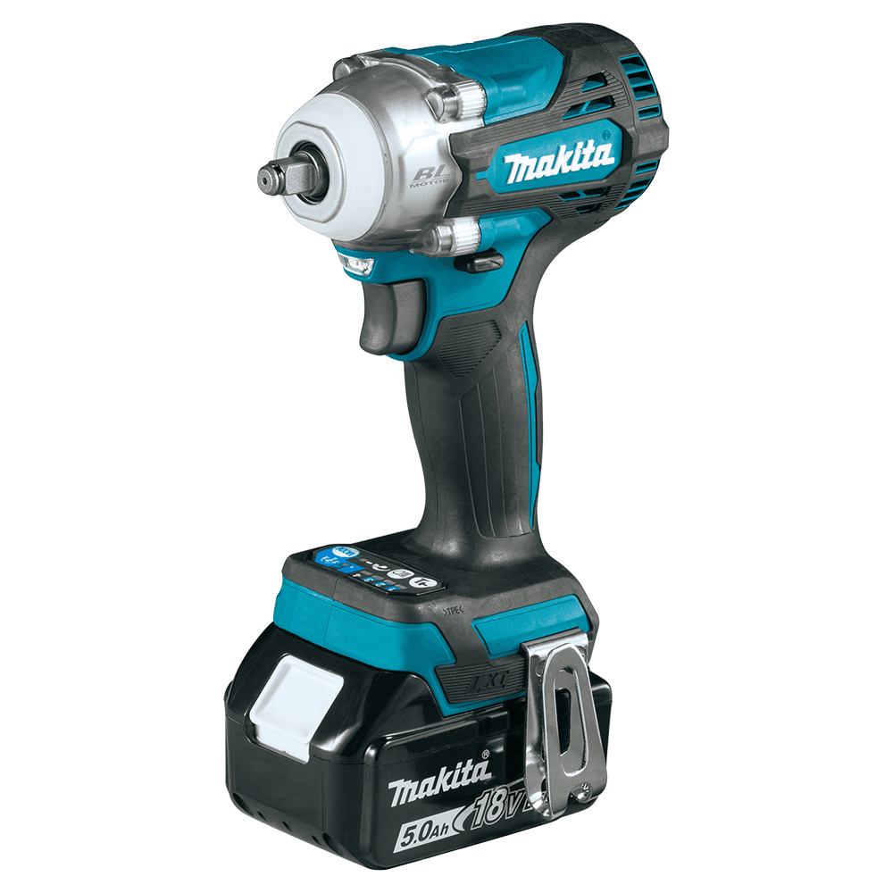 18V LXT Lithium-Ion Brushless Cordless 4-Speed 3/8" Square Drive Impact Wrench with Friction Ring Anvil (5.0 Ah) Alt 1 - Image