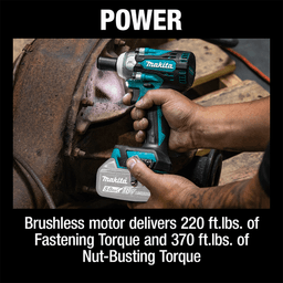18V LXT Lithium-Ion Brushless Cordless Impact Wrench with Friction Ring Anvil Tool Only Alt 4 - Image