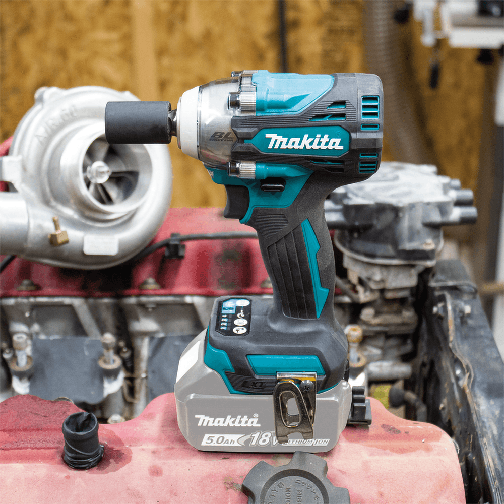 18V LXT Lithium-Ion Brushless Cordless Impact Wrench with Friction Ring Anvil Tool Only Alt 8 - Image