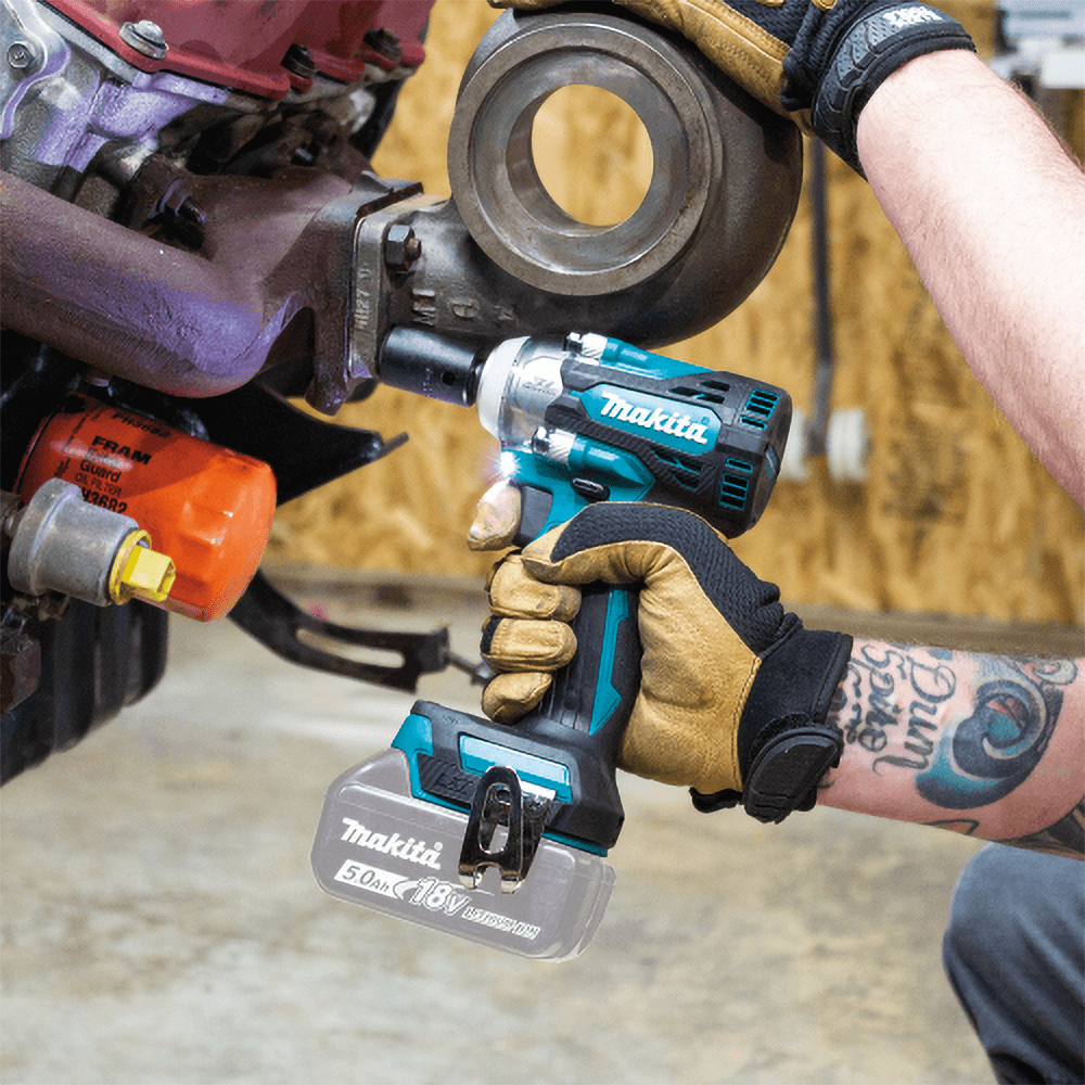 18V LXT Lithium-Ion Brushless Cordless Impact Wrench with Friction Ring Anvil Tool Only Alt 9 - Image