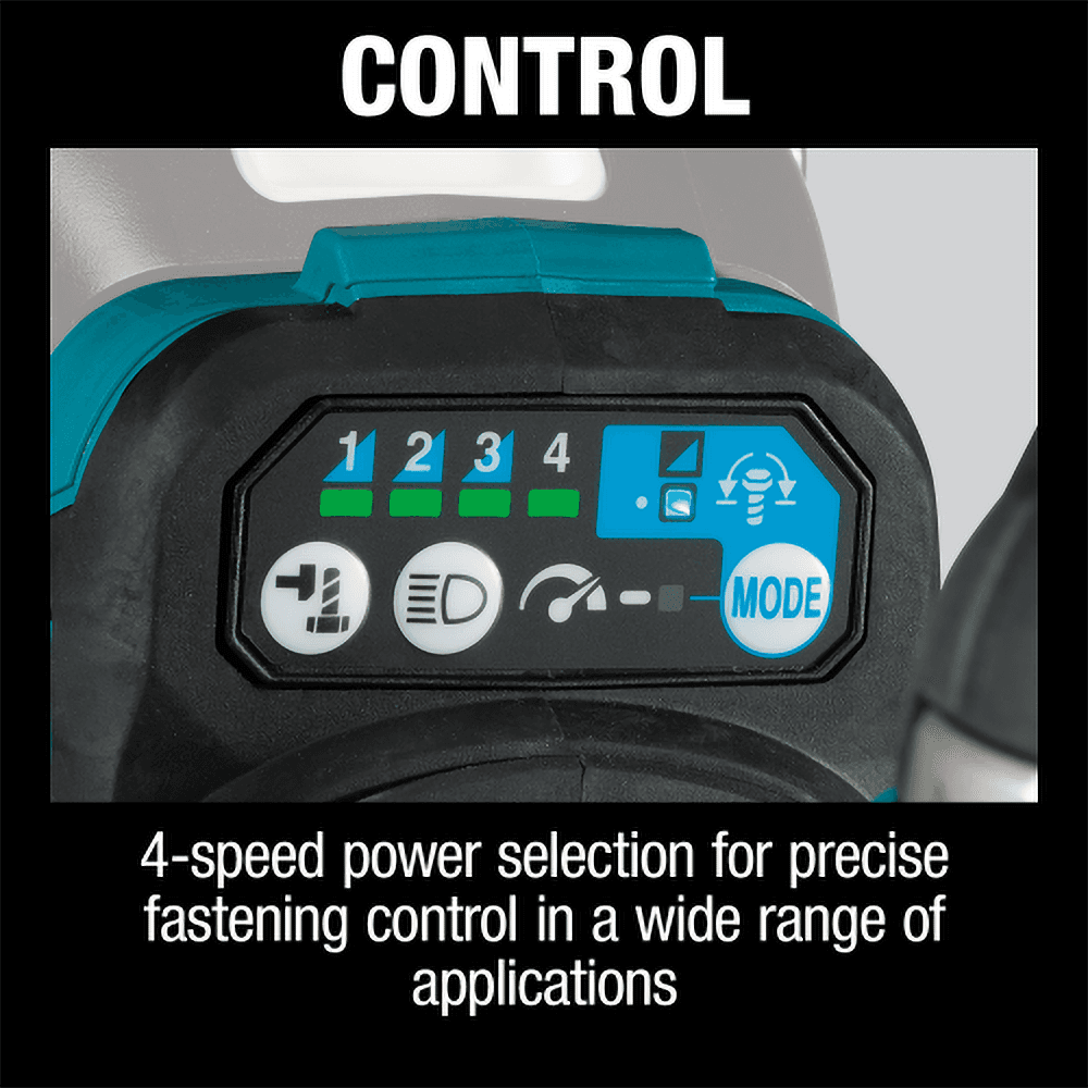 18V LXT Lithium-Ion Brushless Cordless 4-Speed Mid-Torque 1/2" Square Drive Utility Impact Wrench with Detent Anvil Tool Only Alt 3 - Image