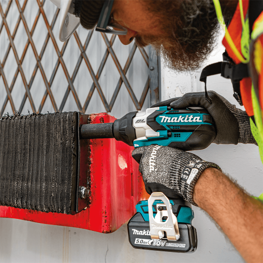 18V LXT Lithium-Ion Brushless Cordless 3-Speed 1/2" Square Drive Impact Wrench Kit with Detent Anvil (5.0Ah) Alt 7 - Image