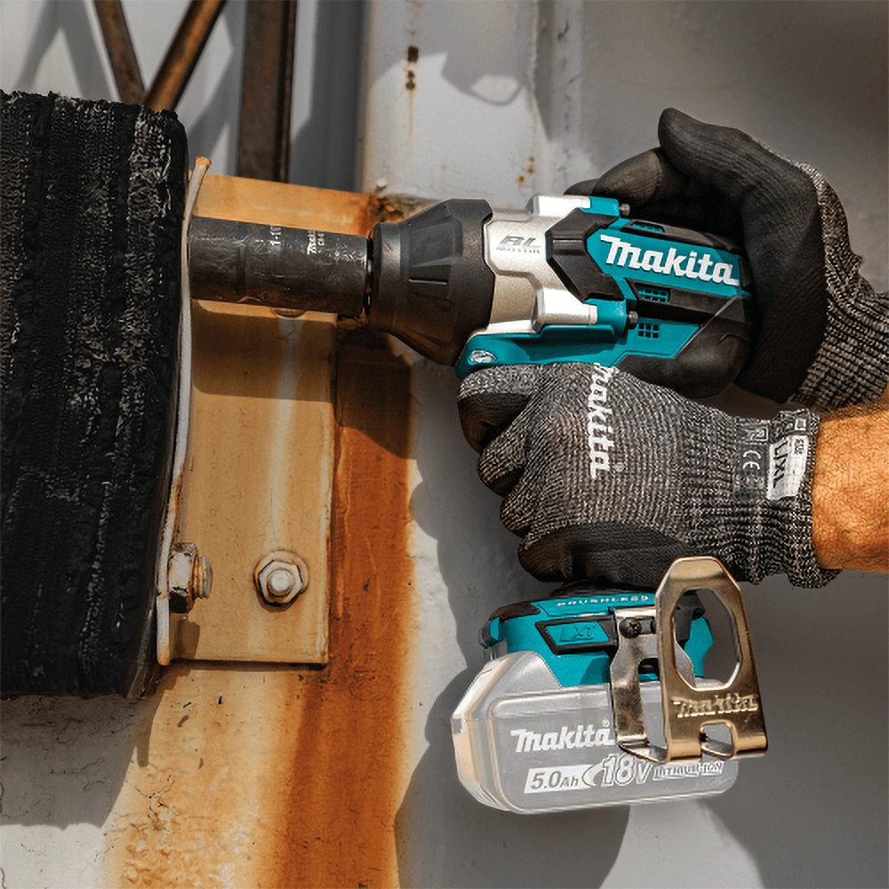 18V LXT Lithium-Ion Brushless Cordless 3-Speed 1/2" Square Drive Utility Impact Wrench Tool Only with Detent Anvil Alt 8 - Image
