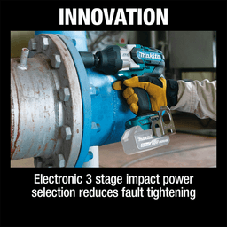 18V LXT Lithium-Ion Brushless Cordless 3-Speed 1/2" Square Drive Impact Wrench Tool Only with Detent Anvil Alt 5 - Image