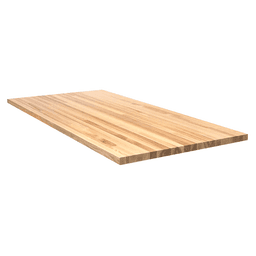 72" x 25" 1-1/2" Solid Maple Butcher Block Countertop - Main Image