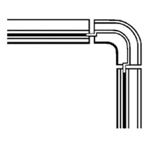 Corner Track for 1/4" Thick Tambour - Alt Image 1