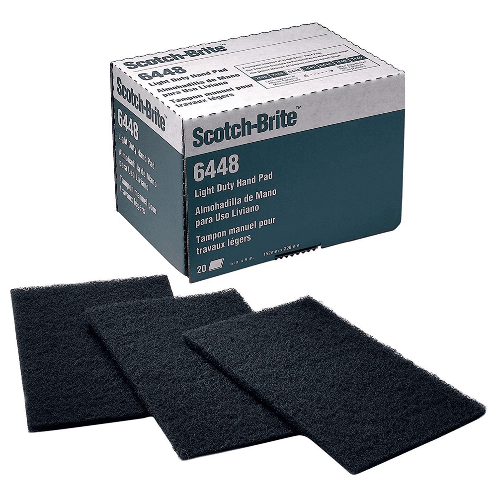 3M Ultra Fine Grit Silicon Carbide Sanding Sponge for Metal Surface Cleaning and Finishing