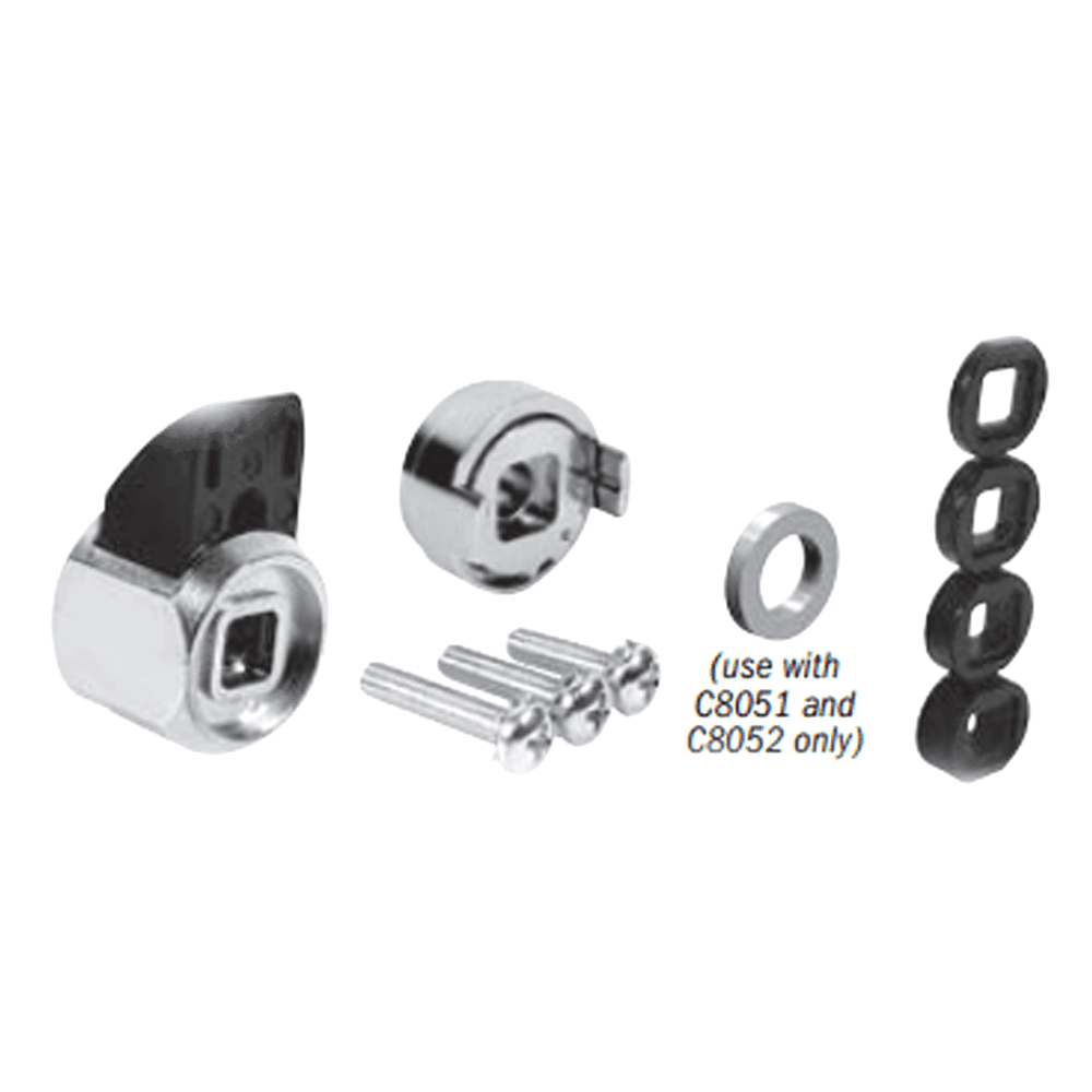 7017 Slam Cam Spring Loaded Latch, Black - Main Image