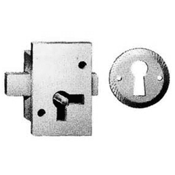 8826 Furniture Lock, Brass, Keyed Alike - Alt Image 1