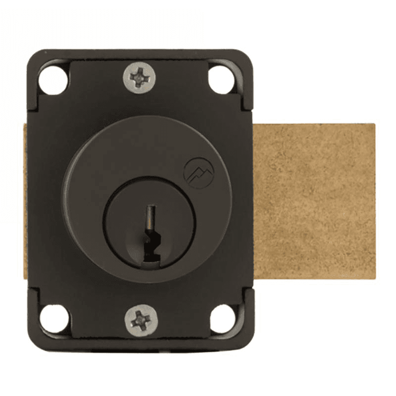 N Series Pin Tumbler Deadbolt Door Lock, Satin Chrome, Master Keyed/Keyed Different - Alt Image 3