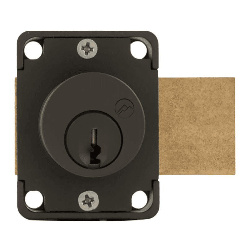 N Series Pin Tumbler Deadbolt Door Lock, Satin Chrome, Keyed to KA101 Key, 7/8" Cylinder Length - Alt Image 3
