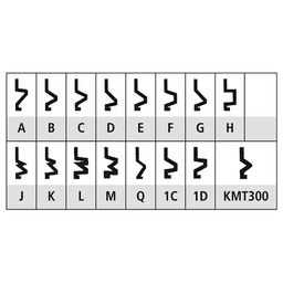 207 Series 7 Pin Core SFIC Cylinder, Satin Chrome, Keyway KMT300 - Alt Image 1