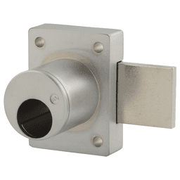 700LCM Schlage Less  Deadbolt Doors Lock Body, Satin Chrome, Cylinder Length 1-3/8" Main - Image