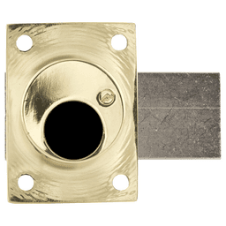 700LCM Schlage Less Deadbolt Doors Lock Body, Bright Brass, Cylinder Length 1-3/8" Main - Image