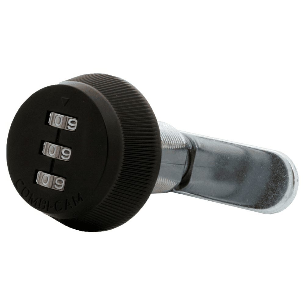 7850 Combi-Cam 1-1/8&quot; 3-Dial Keyless Lock, Black Main - Image