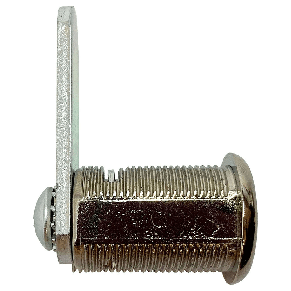 Cascade Series 15/16" 5-Disc Tumbler Cam Lock, Matte Black, Keyed Different/Master Keyed Alt 1 - Image