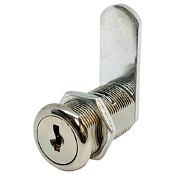 Cascade Series 1-7/16" 5-Disc Tumbler Cam Lock, Matte Black, Keyed Different/Master Keyed Main - Image