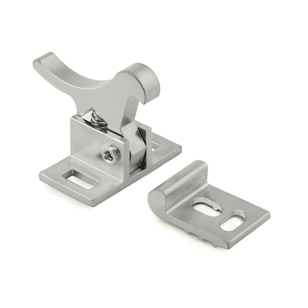 EC Series Elbow Catch, Satin Chrome - Main Image