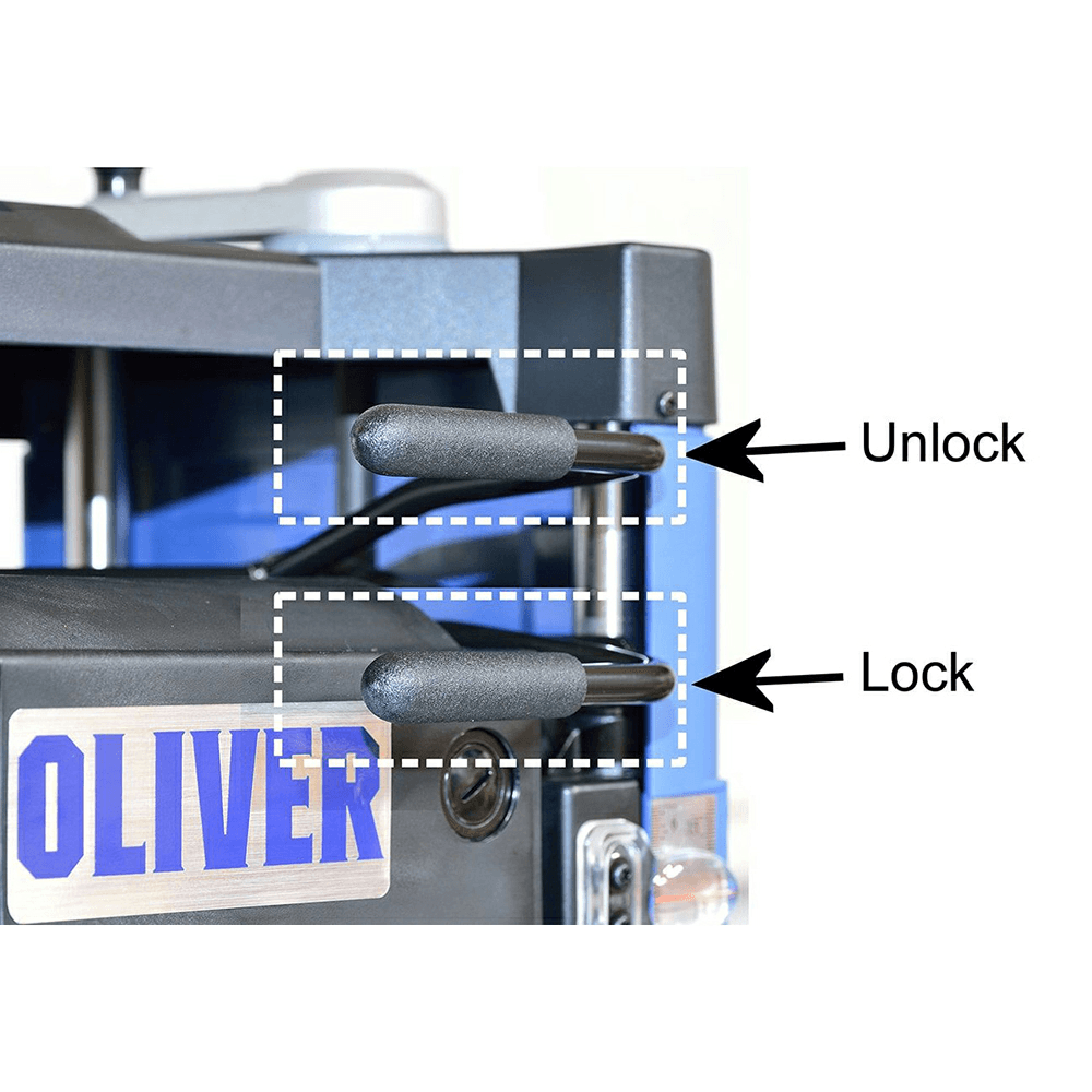 Oliver 121/2" 2HP/1 Phase Thickness Planer with BYRD Cutterhead Alt 5 - Image