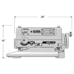 Oliver 15" Planer with Helical Cutterhead, 2.5HP/1 Phase Alt 14 - Image