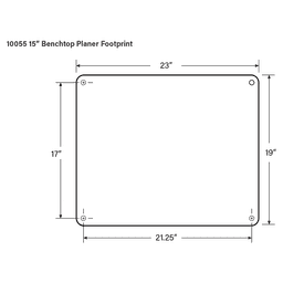 Oliver 15" Planer with Helical Cutterhead, 2.5HP/1 Phase Alt 3 - Image