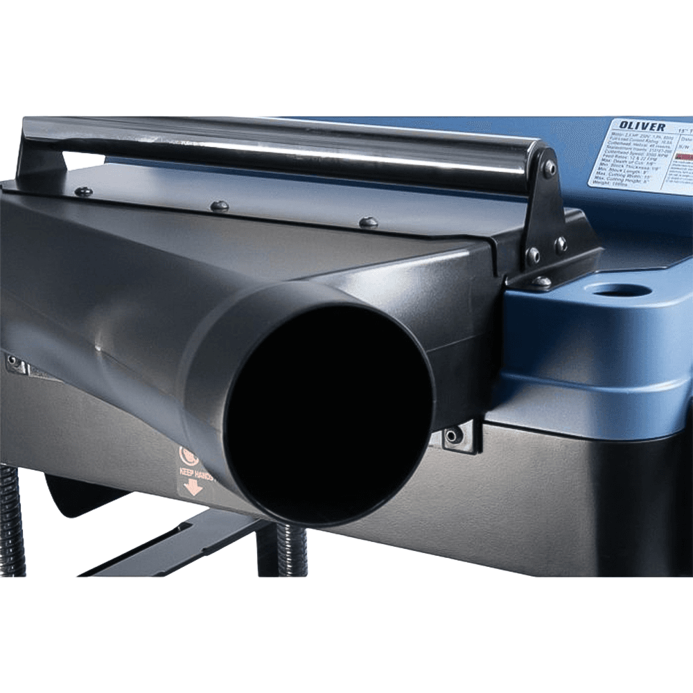 Oliver 15" Planer with Helical Cutterhead, 2.5HP/1 Phase Alt 8 - Image