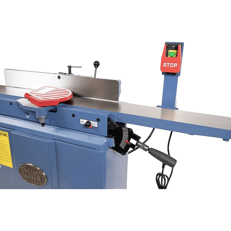 Oliver 4225.215 6" Parallelogram Jointer with Helical Cutter Head 1.5HP Single Phase Alt 6 - Image