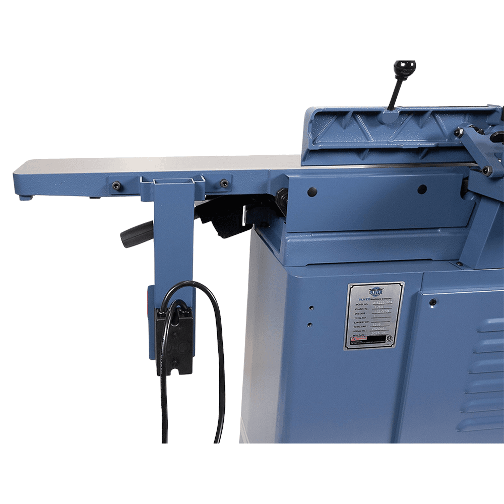 Oliver 4235.23 8" Parallelogram Jointer with Helical Cutter Head 3HP, 1PH Alt 4 - Image