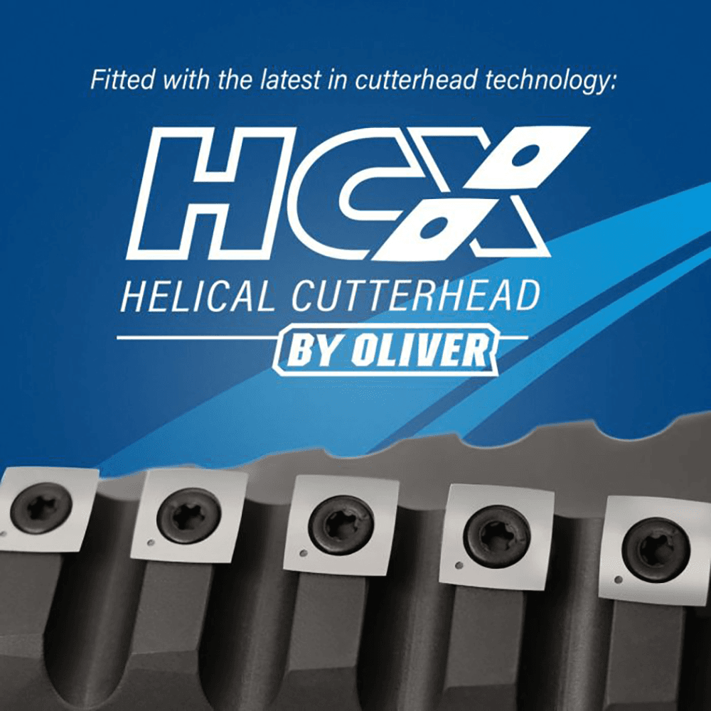 Oliver 4275C.051T 16" Parallelogram Jointer with Helical Cutter Head 5HP, 1PH Alt 8 - Image