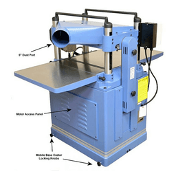 Oliver 20" 5HP/1 Phase Planer with Helical Cutterhead Alt 3 - Image