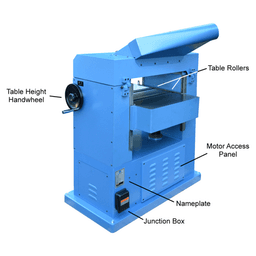 Oliver 22" Planer with Helical Cutterhead, 10HP/3 Phase Alt 3 - Image