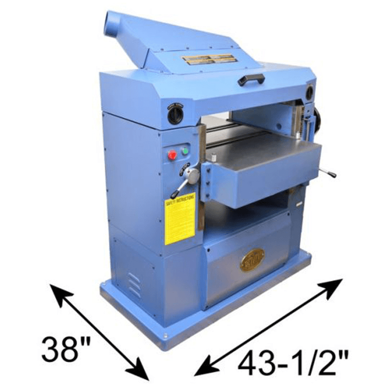 Oliver 22" Planer with Helical Cutterhead, 7.5HP/1 Phase Alt 4 - Image