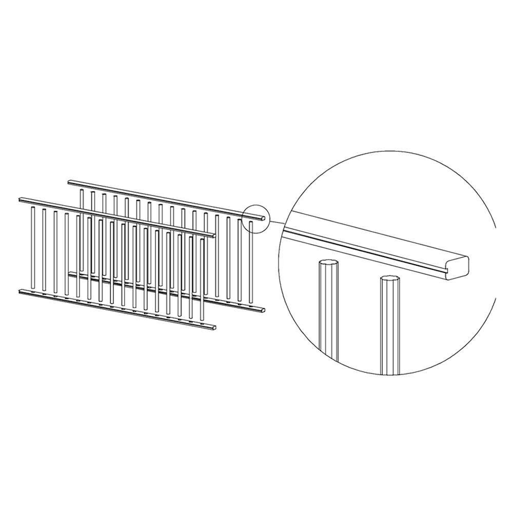 36" Plate Display Rack, Red Oak - Alt Image 4