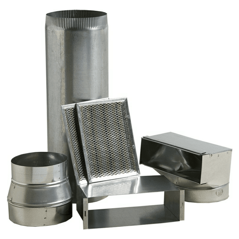 Interior Ductwork Kit for 500 CFM Broan Ventilator - Main Image