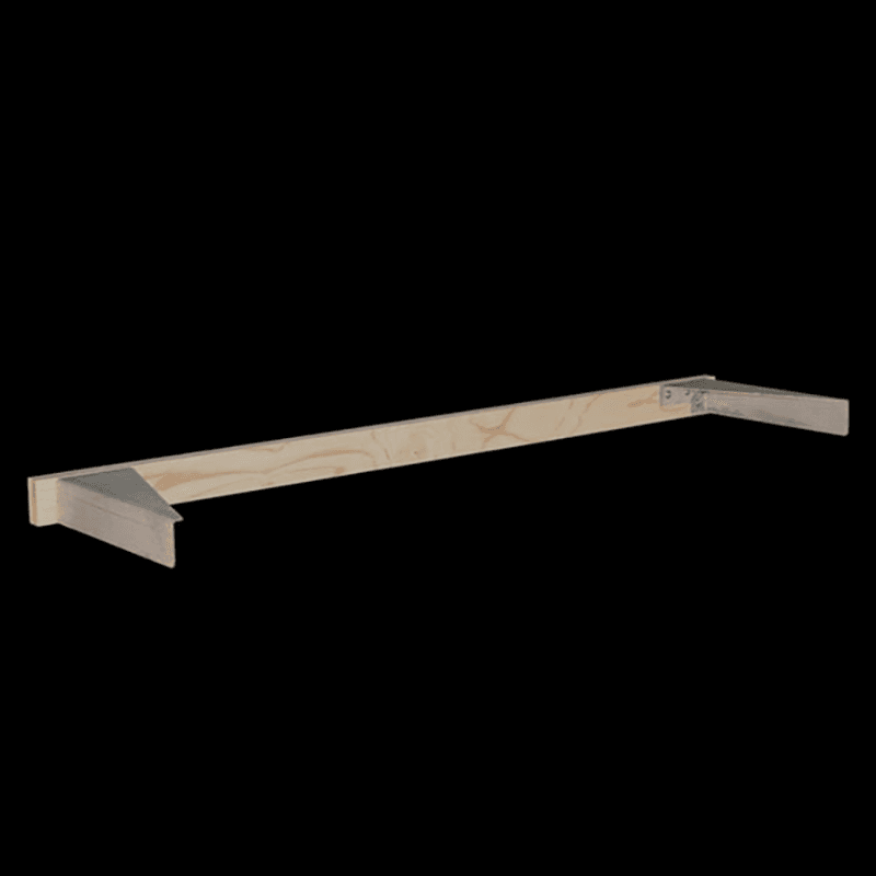 2&#45;1/2&quot; x 10&quot; x 30&quot; Floating Shelve, Alder - Alt Image 1