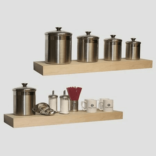 2&#45;1/2&quot; x 10&quot; x 30&quot; Floating Shelve, Alder - Alt Image 2
