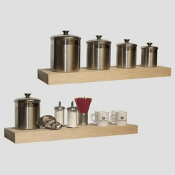 2&#45;1/2&quot; x 10&quot; x 30&quot; Floating Shelve, Alder - Alt Image 2