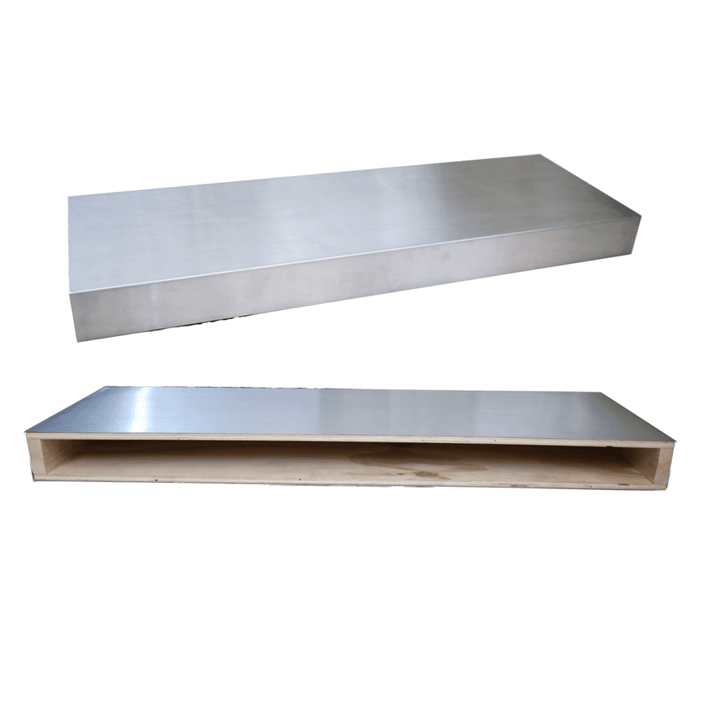 Functional and stylish, Omega National Floating Shelves support 20 pounds per running foot.