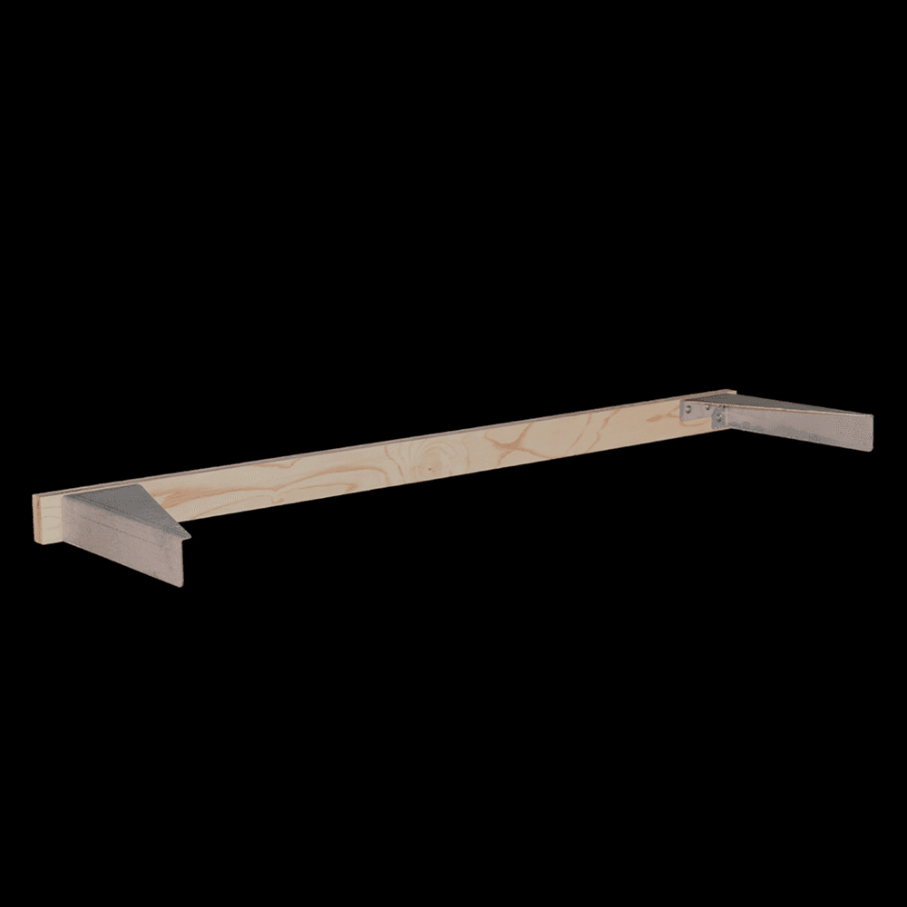 Maple Finish 2-1/2 x 10 x 36 Floating Shelf by Omega National