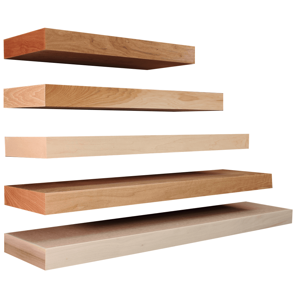 Maple Floating Wall Shelf by Omega National